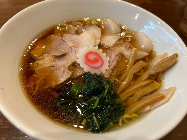 「生姜醤油チャーシュー麺」@生姜醤油ラーメンふたごの写真