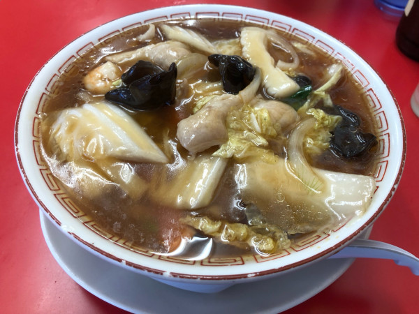 「五目あんかけラーメン」@大阪王将 東長崎店の写真