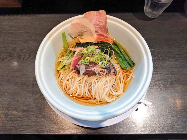 「【限定】カツオの冷やしらーめん」@らーめん 三極志の写真