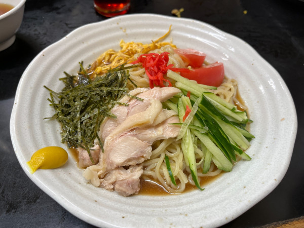 「冷やし中華」@中華料理 丸昭の写真