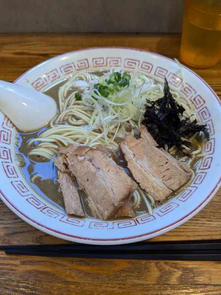 「濃厚煮干しそば」@煮干中華そば専門 煮干丸の写真