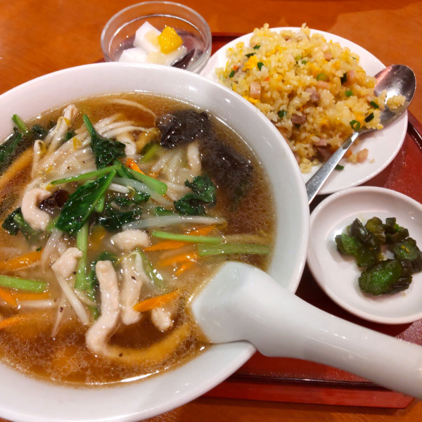 「ランチ特撰メニューＡ２（￥800）」@華景園の写真