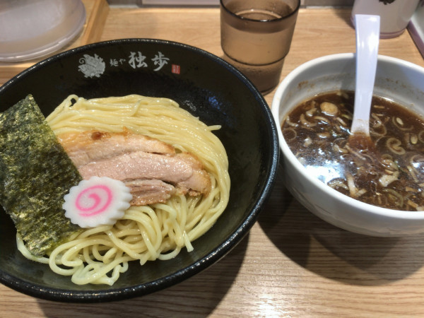 「つけそば(醬油)」@麺や独歩 昭島本店の写真
