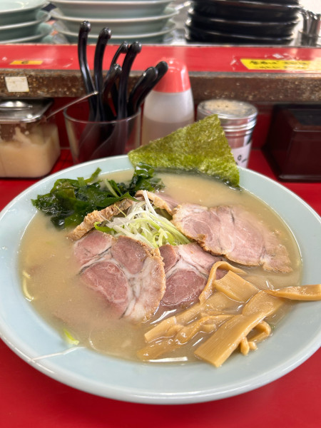 「塩ラーメン+チャーシュー　1200円」@ラーメンショップ 大師店の写真