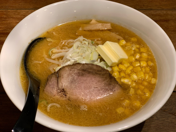 「味噌バターコーン」@札幌味噌麺 優の写真