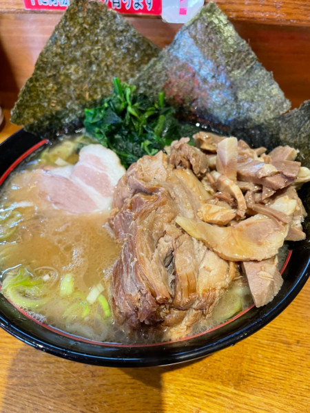 「ラーメン並盛」@横浜家系ラーメン 大将家の写真