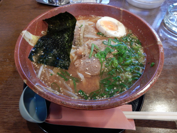「丹波猪ラーメン」@レストラン山の駅の写真