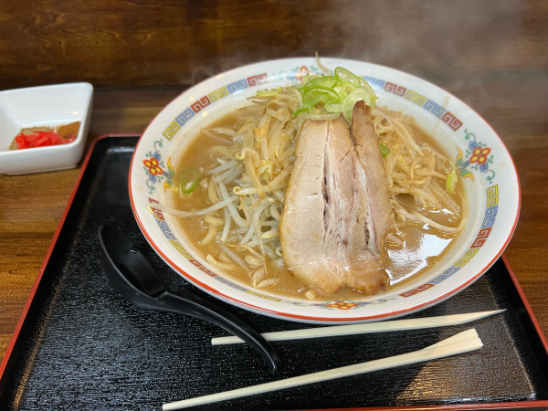 「仁G郎野菜増しラーメン　麺大盛り　野菜300g」@麺や飯や 仁の写真