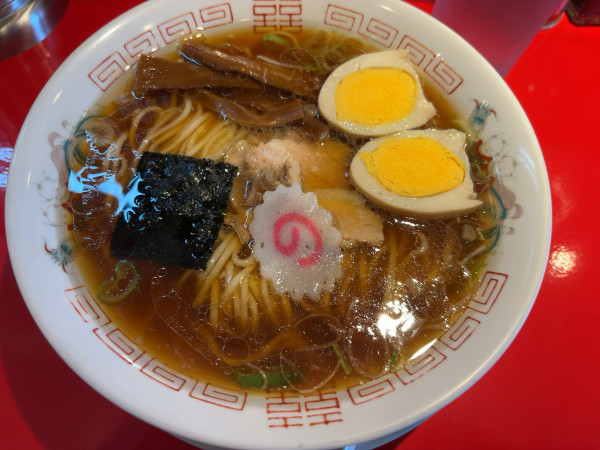 「味玉ラーメン」@マルフル食堂 市役所通り店の写真