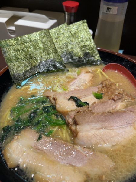 「チャーシュー麺大盛り」@麺屋 めんりゅうの写真