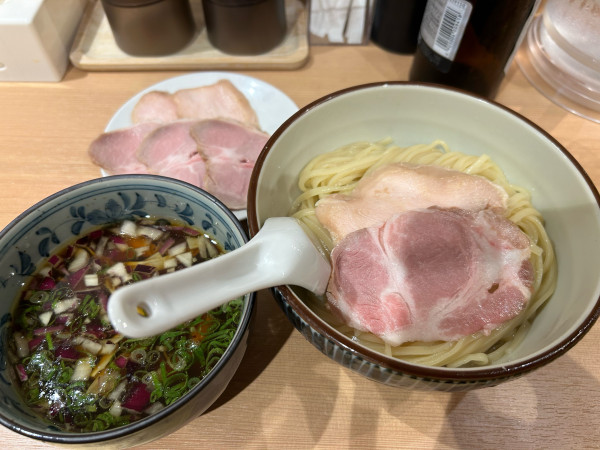「つけ麺+チャーシュー」@らぁ麺 ふじ田 荻窪店の写真