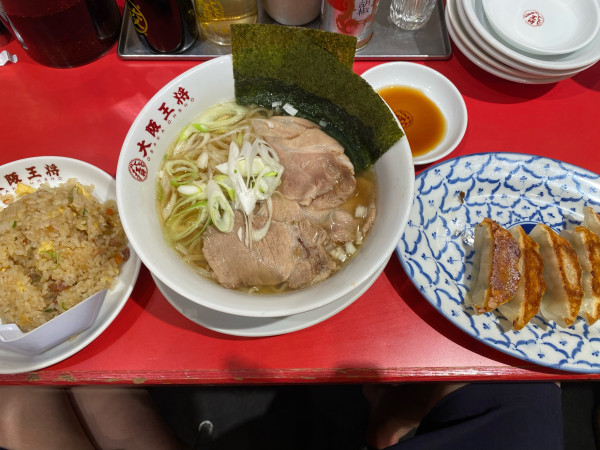 「王将セット　1230円」@大阪王将 ビーンズ赤羽店の写真