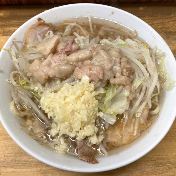 「小豚ラーメン 1,000円」@ラーメン二郎 前橋千代田町店の写真