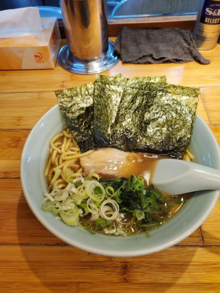 「ひかえめ男麺@1350」@しげ家の写真