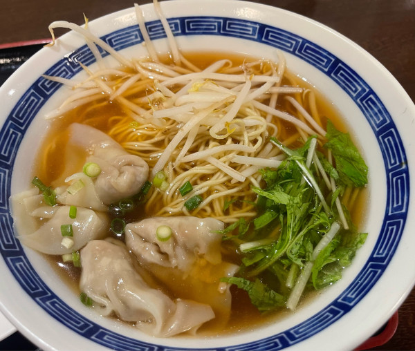 「ワンタン麺+半チャーハンセット」@中国家庭料理 福ちゃんの写真