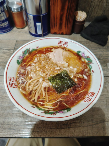「ラーメン(700円)」@つけ麺 アメミ屋の写真