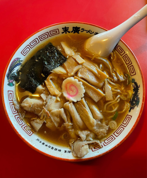 「煮干しラーメン」@末廣ラーメン本舗 八戸石堂分店の写真