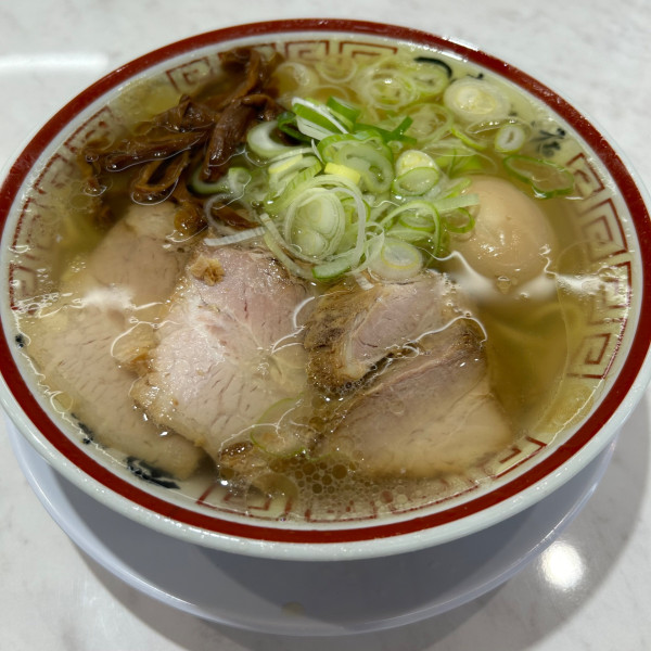 「中華そば(玉子入り)980円」@中華そば専門 田中そば店 荒川沖店の写真