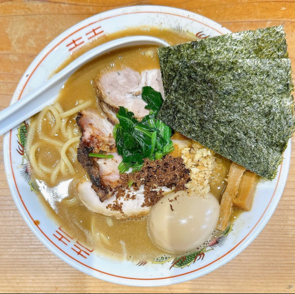 「【間借り営業】特製濃厚生姜醤油ラーメン」@中華蕎麦 ひら井の写真