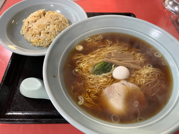 「チャイナセット（チャーハンとラーメン）」@松川の写真