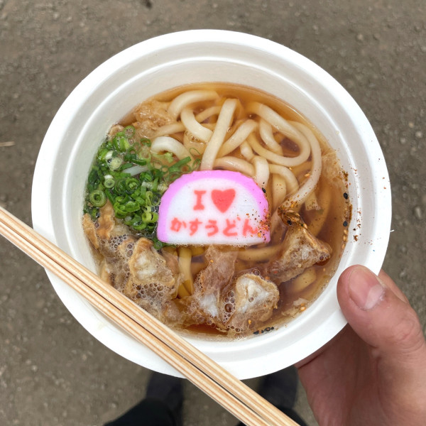 「かすうどん（焼肉かすうどん龍の巣）」@FUJI ROCK FESTIVAL'24の写真