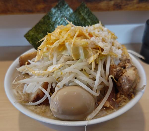 「影武者らーめん・全マシ」@らーめん影武者の写真