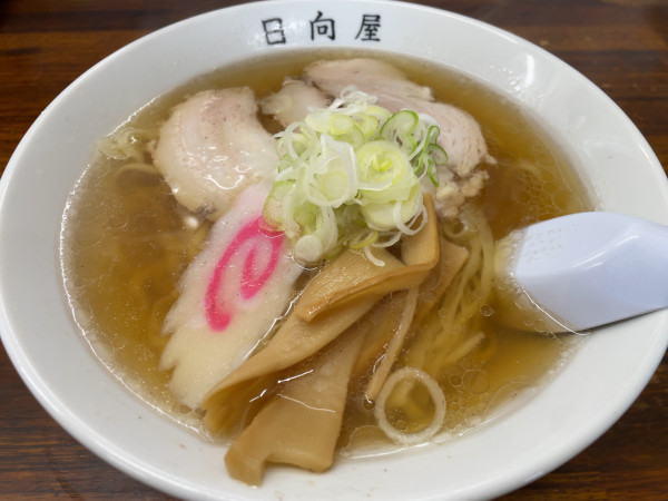 「ラーメン」@青竹手打ちラーメン 日向屋の写真