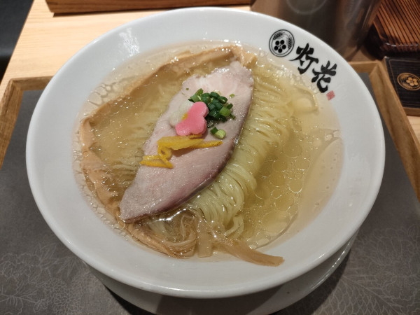 「鯛塩そば　870円」@鯛塩そば 灯花 浦和PARCO店の写真