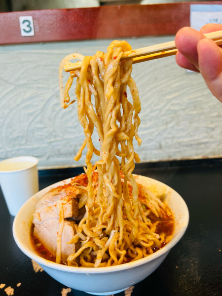 「小豚2＋旨辛RED」@夢の一歩 佐賀店の写真