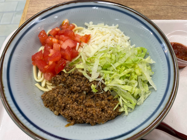 「沖縄まぜそば」@スナックコートbyロイヤルの写真