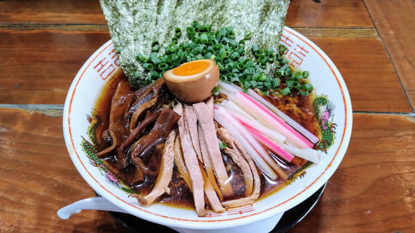 「【限定】冷たい煮干しラーメン＋海苔」@長尾中華そば 東京神田店の写真
