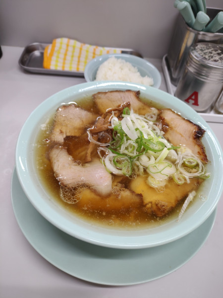 「中華そば 750円+ご飯無料」@中野 邦ちゃんラーメンの写真