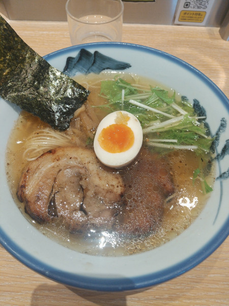 「柚子塩らーめん(ダブル炙りチャーシュー)」@AFURI グランベリーパーク店の写真