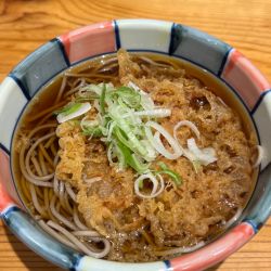 天ぷらそば