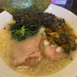 塩岩のり高菜ラーメン