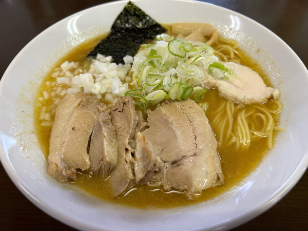 「鶏白湯らーめん・大盛・煮豚」@麺屋 なか乃の写真