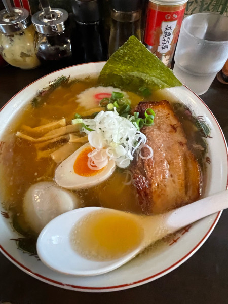 「横丁ラーメン(大)950円」@麺や横丁 縁日の写真