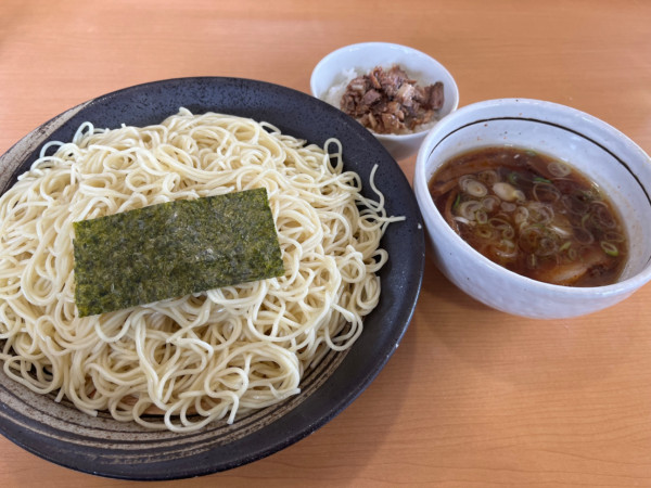 「つけ麺（大盛）＋ミニチャーシュー丼」@支那そば 一力の写真
