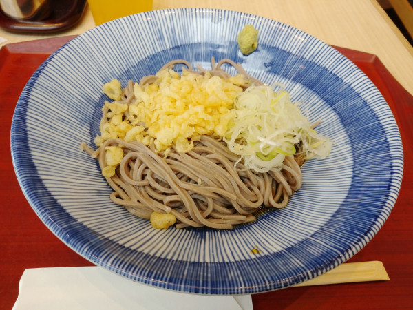 「冷やしたぬき（620円）」@そばじ アトレ川崎店の写真