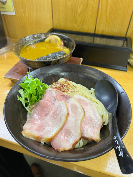 「秘密つけ麺（カレー）」@麺屋 白神の写真