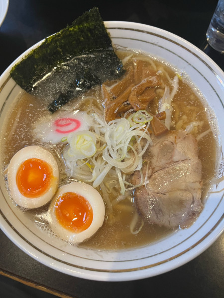 「煮干しラーメン」@魚だしラーメン 若竹の写真