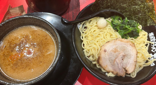 「濃厚つけ麺極」@横浜家系ラーメン 万願寺 大和家の写真