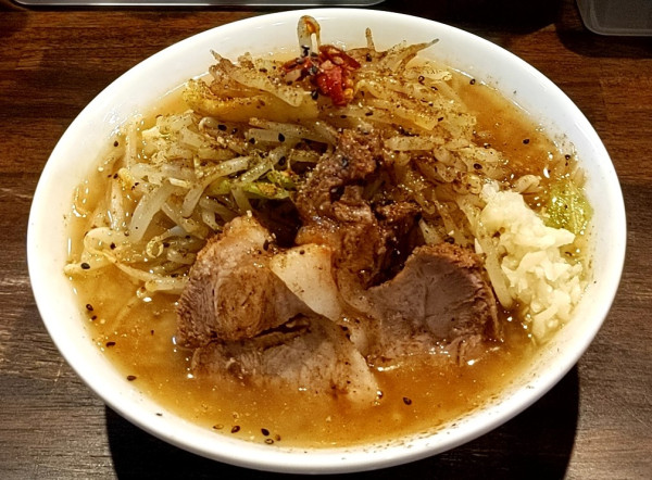 「ネパル麺（小）」@ミゾグチヤ 東十条店の写真