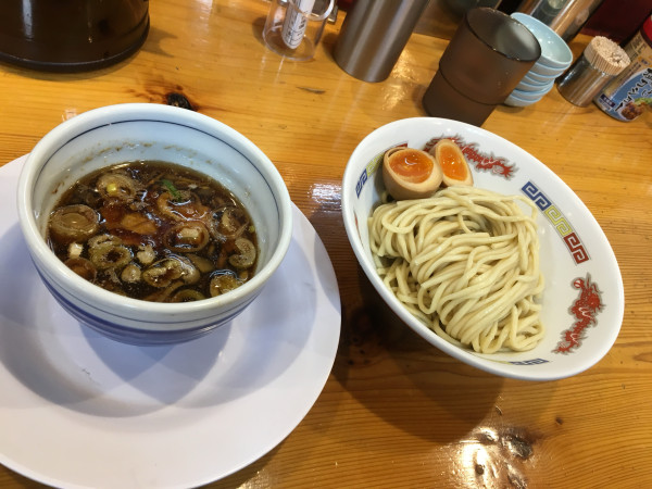 「味玉つけそば」@麺鮮醤油房 周月の写真