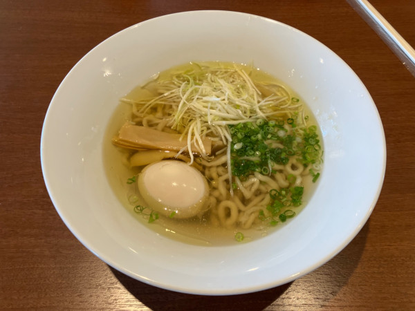 「一乃瀬らーめんと卵黄のせそぼろごはんセット半熟味玉トピ」@自家製麺 一乃瀬の写真