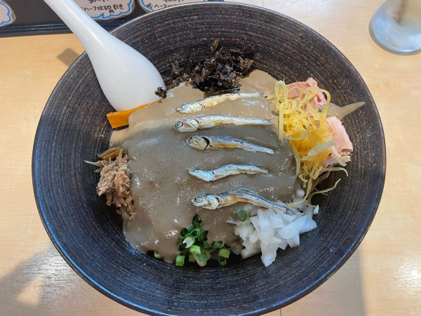 「濃純混ぜニボLev5」@煮干中華そば 結。の写真