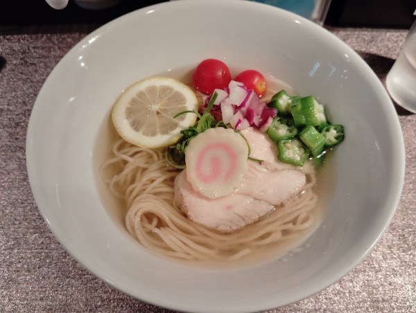 「夏季限定　　冷やし塩そば　　1080円」@光麟堂の写真