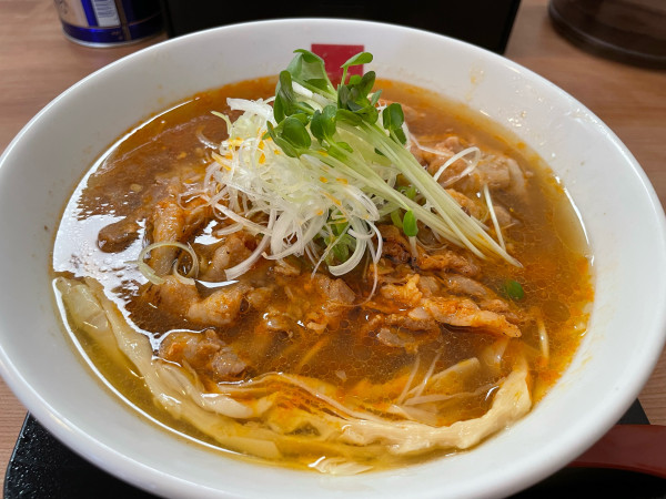 「期間限定　豚スタらーめん」@麺や 壱虎の写真