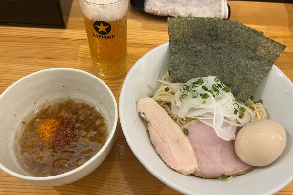 「【限定】ＡＮＴ+のり」@煮干らーめん 川むらの写真