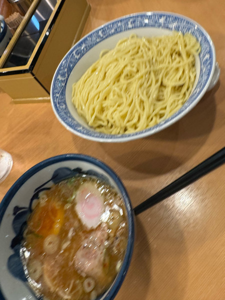 「特製つけ麺大盛り」@中華そば 青葉 池袋サンシャイン店の写真